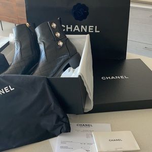 Chanel ankle boots
